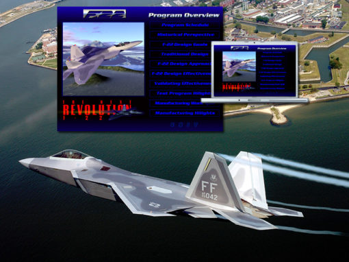Lockheed F-22 Presentation To U.S. Congress