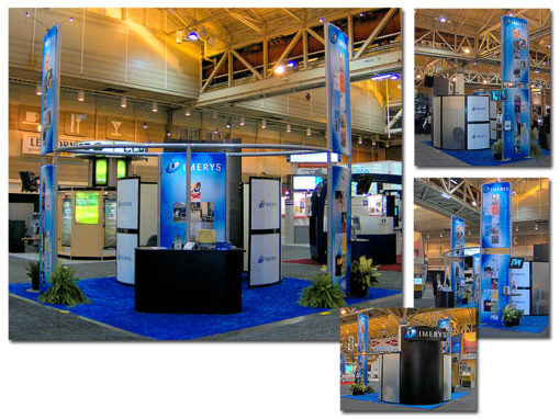 Imerys 20’x20′ Trade Show Booth