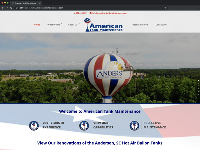 American Tank Maintenance Website
